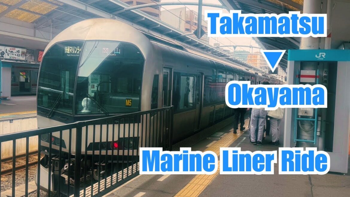 Crossing the Seto Ohashi Bridge by Marine Liner Crossing the Seto Ohashi Bridge by Marine Liner