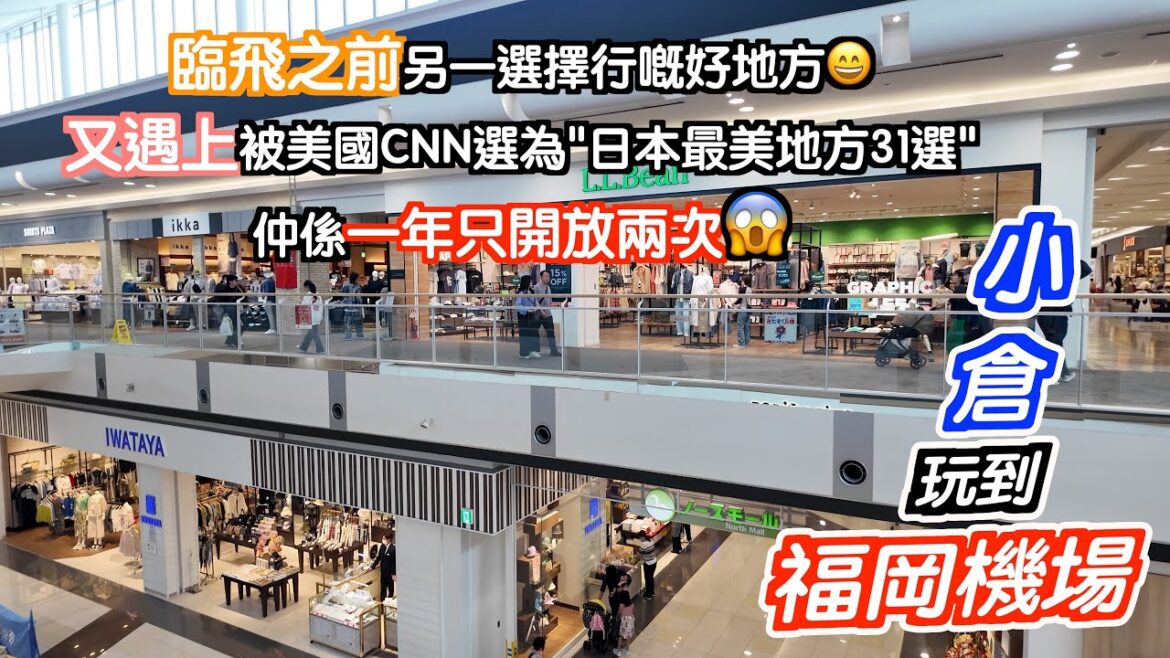 [福岡～小倉]臨飛前有好地方行🥳去咗尋寶😆仲有美食🤤又去咗被美國CNN選為"日本最靚地方31選"🤩正正正😎日本｜japan｜九州自駕遊｜福岡自遊行｜福岡自駕遊