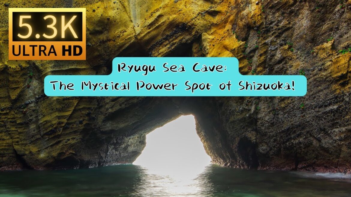 Ryugu Sea Cave: The Mystical Power Spot of Shizuoka!【5.3K/HDR】 Ryugu Sea Cave: The Mystical Power Spot of Shizuoka!【5.3K/HDR】