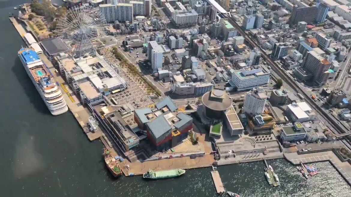 Osaka/Nara private helicopter tour (プライベートヘリコプターツア) 2025 Apr. 07 (Part 2 of 4)