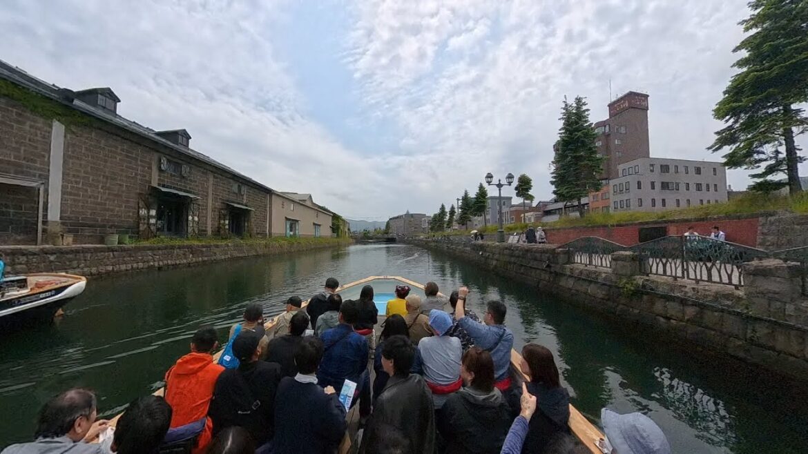 A fun day at Otaru City