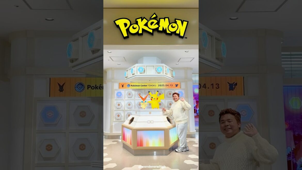 📍Pokemon Center Sendai - Miyagi Prefecture in Japan 🇯🇵