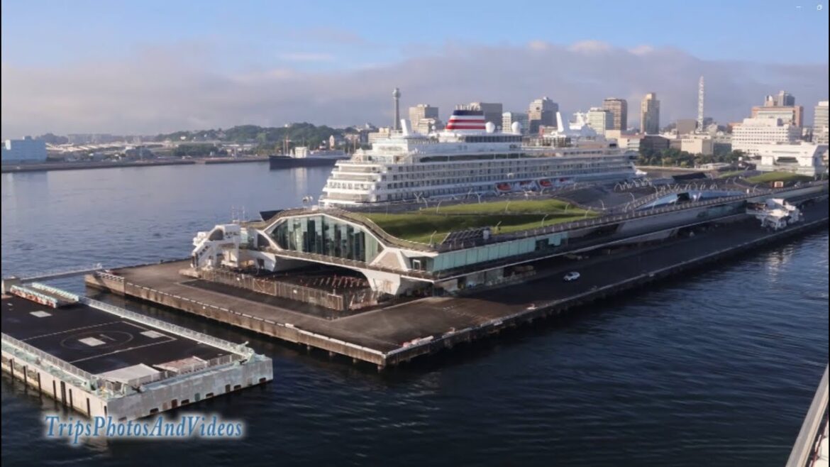 Diamond Princess Sails to Yokohama, Japan.