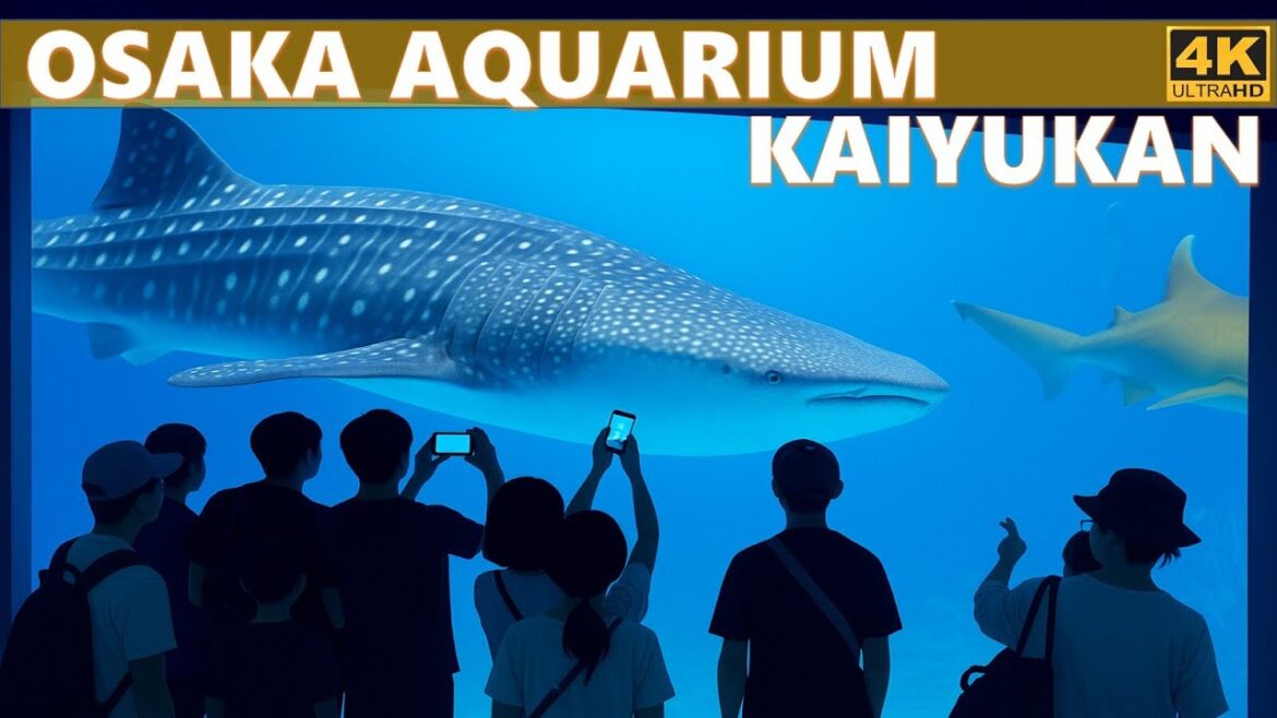 Full tour OSAKA AQUARIUM KAIYUKAN❗one of the world largest aquarium in the world‼️ #walkingaround