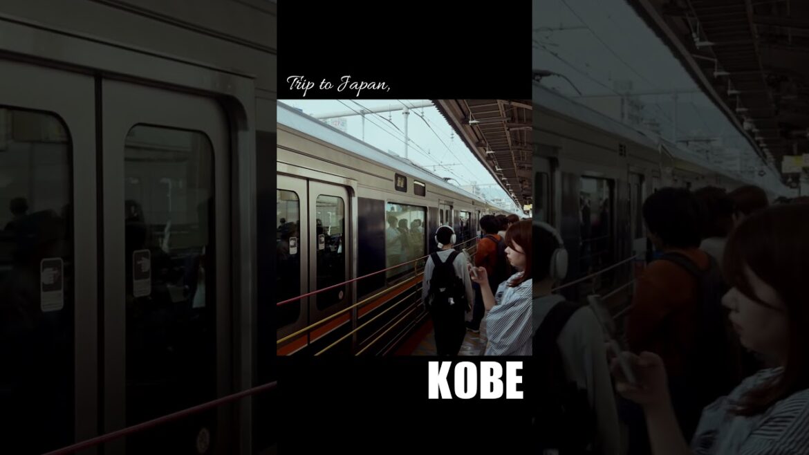 Scenery of Kobe subway station #cinematic #filmmood #kobetravel