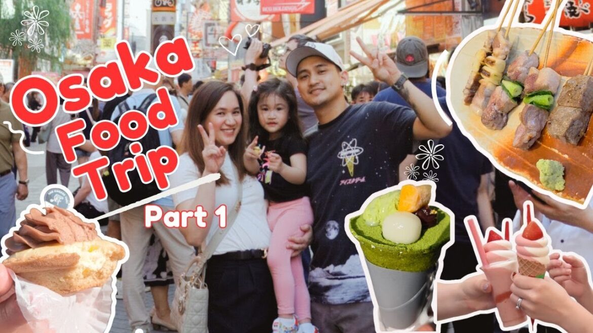 Osaka Food Trip Part 1 | Tokyo to Osaka