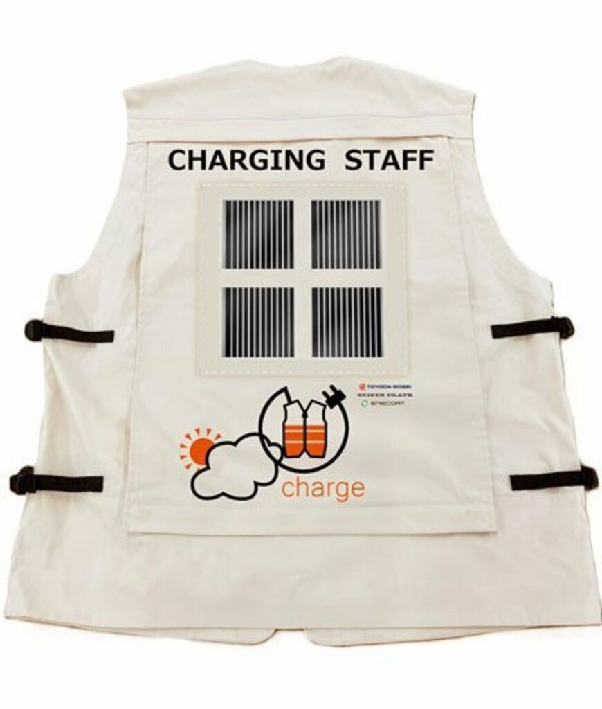 Solar-powered smart wear to be trialed at Osaka Expo
