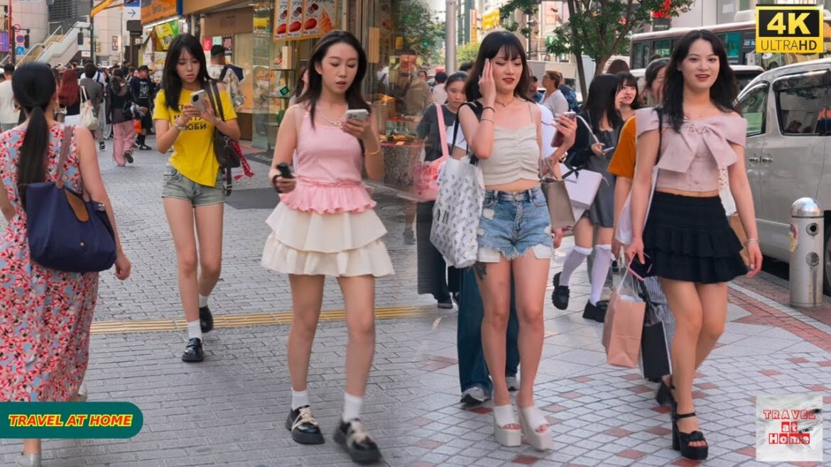 4K HDR Japan travel 2025 | Sunset Walk in Shibuya (渋谷) Tokyo Japan |  Relaxing Natural City ambience