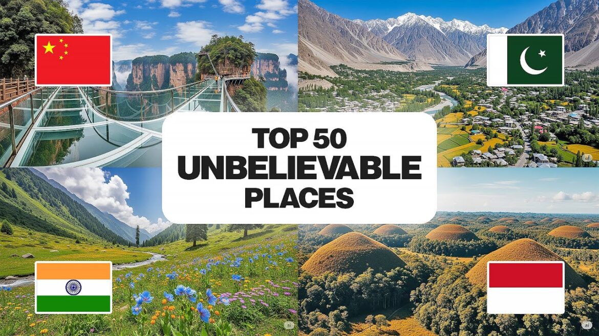 Places On Earth That Dont Feel Real | Top 50 Unbelievable Places in Asia 2025 Places On Earth That Dont Feel Real | Top 50 Unbelievable Places in Asia 2025