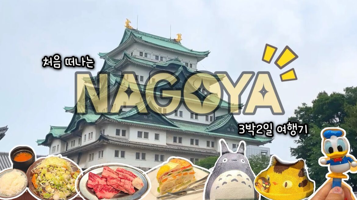 첫 나고야는 너무 어려워 일본 나고야여행 3박4일 Vlog  ep.1 🇯🇵 |미소카츠|라무치이|하브스|오스상점가|나고야성|지브리샵