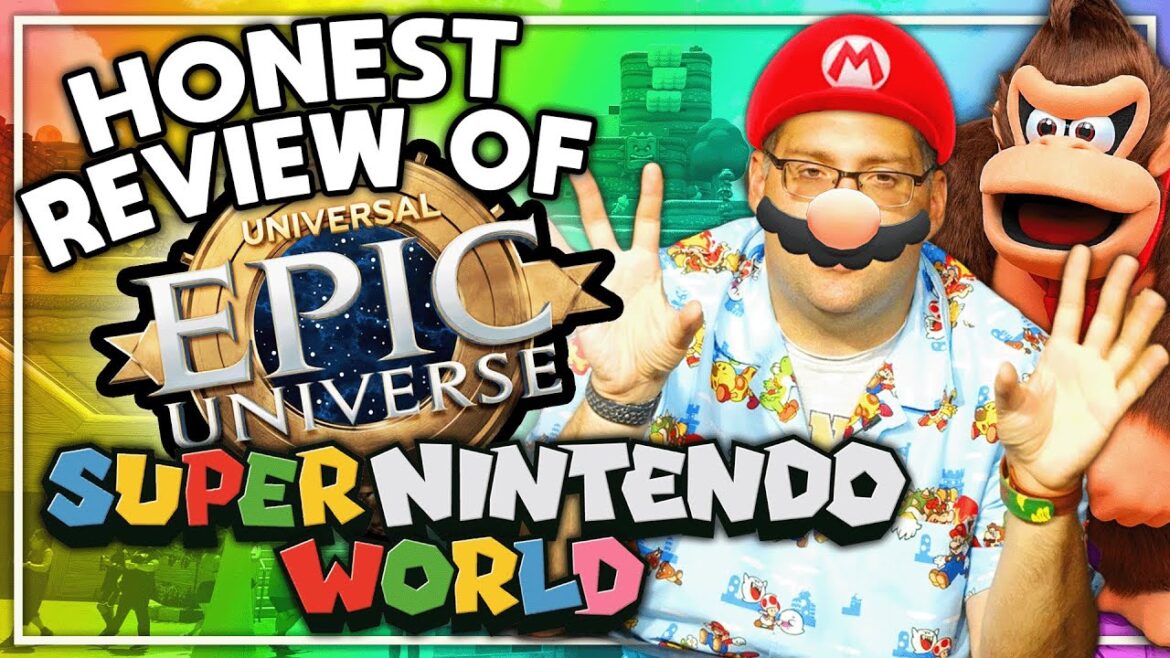 Tom's Honest Review of EPIC UNIVERSE - Part 3: Super Nintendo World