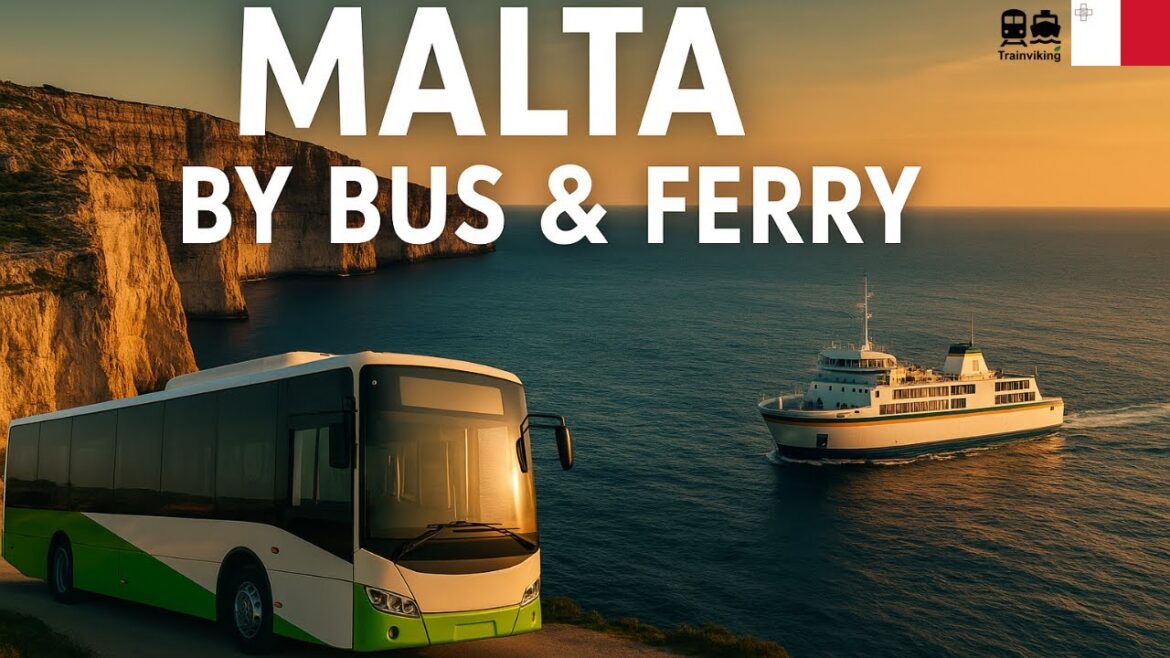 Malta by public transportation, bys & ferry (Including Gozo & Comino, regular & fast ferry)