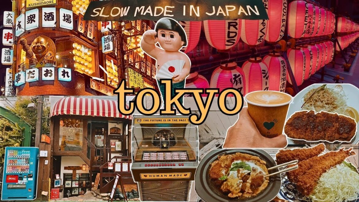 A Slow Day in Tokyo: Shopping, Great Food, Cafes, Hidden Gems, Cherry Blossoms
