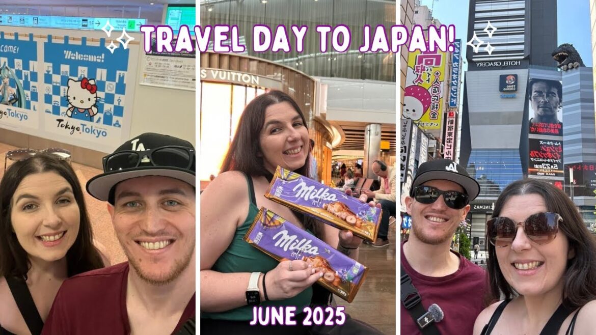 Japan Travel Day! Haneda Airport, Hotel Gracery Shinjuku & 7-Eleven Egg Sandwich | DAY1 JUNE25