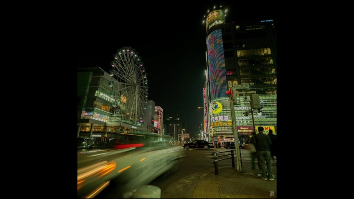 Nagoya Timelapse in 16mm | Japan City Vibes #shorts Nagoya Timelapse in 16mm | Japan City Vibes #shorts