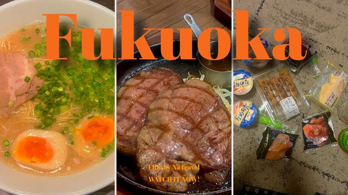 EP.06 후쿠오카 4인의 여행 + 일본에서의 첫 렌트카 도전기! (+맛집 후기까지)