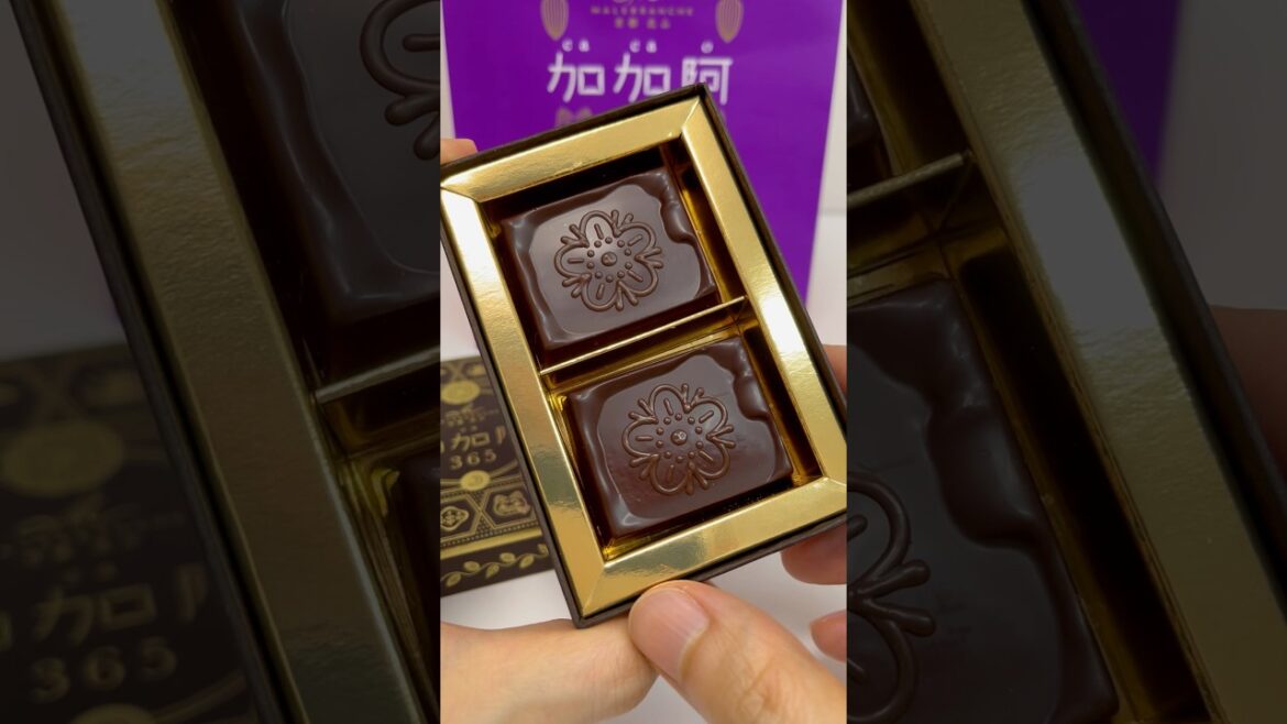 Japanese Chocolate Cacao 365 #shorts