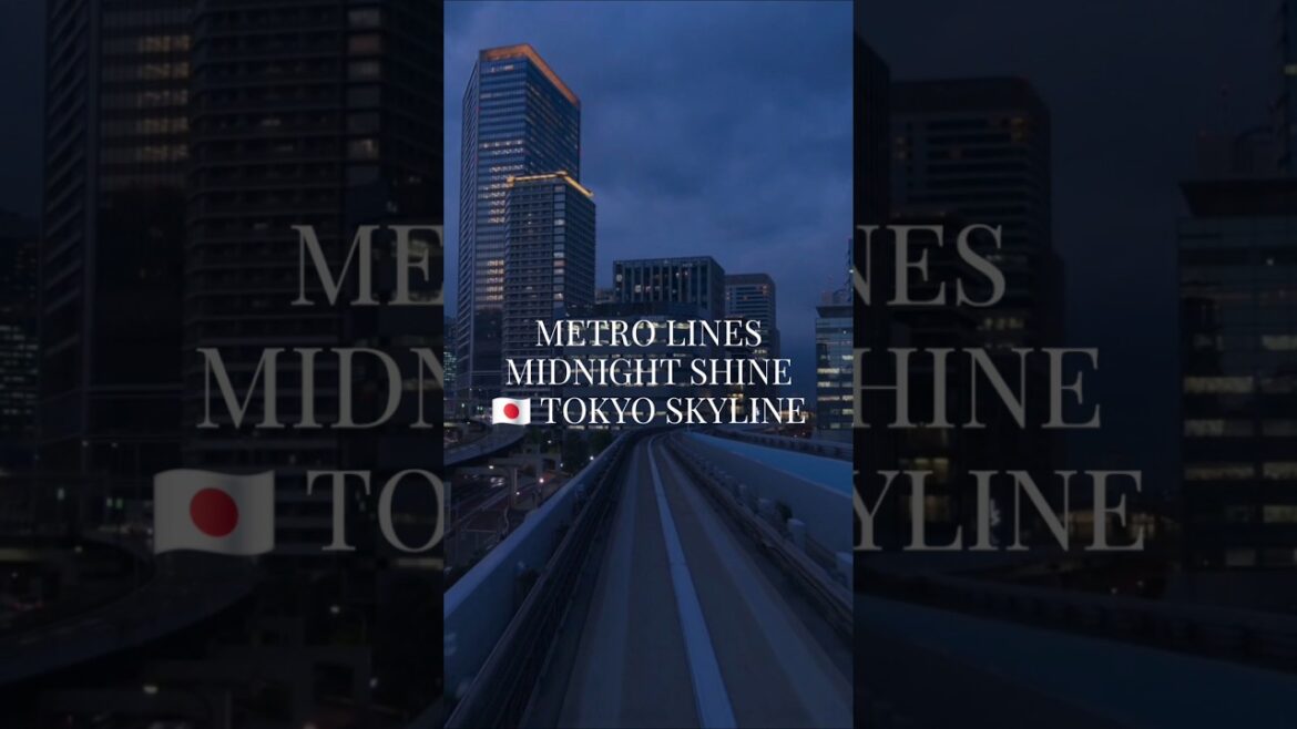 A midnight journey through 🇯🇵Tokyo’s glowing city. #travel #tokyo #japan #beauty #trendingshorts