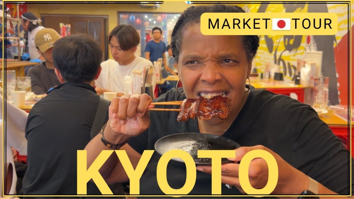 FOOD PARADISE @ Nishiki Market....WATCH what I Eat! 🇯🇵