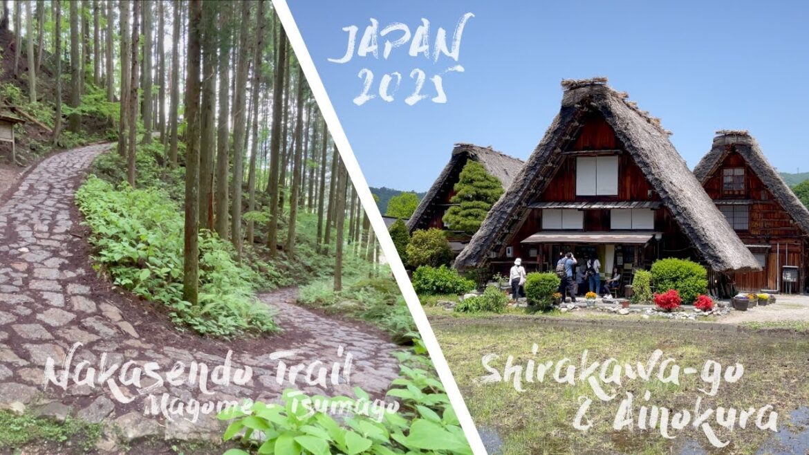 Japan Alps - Nakasendo Trail, Shirakawa-go, Ainokura