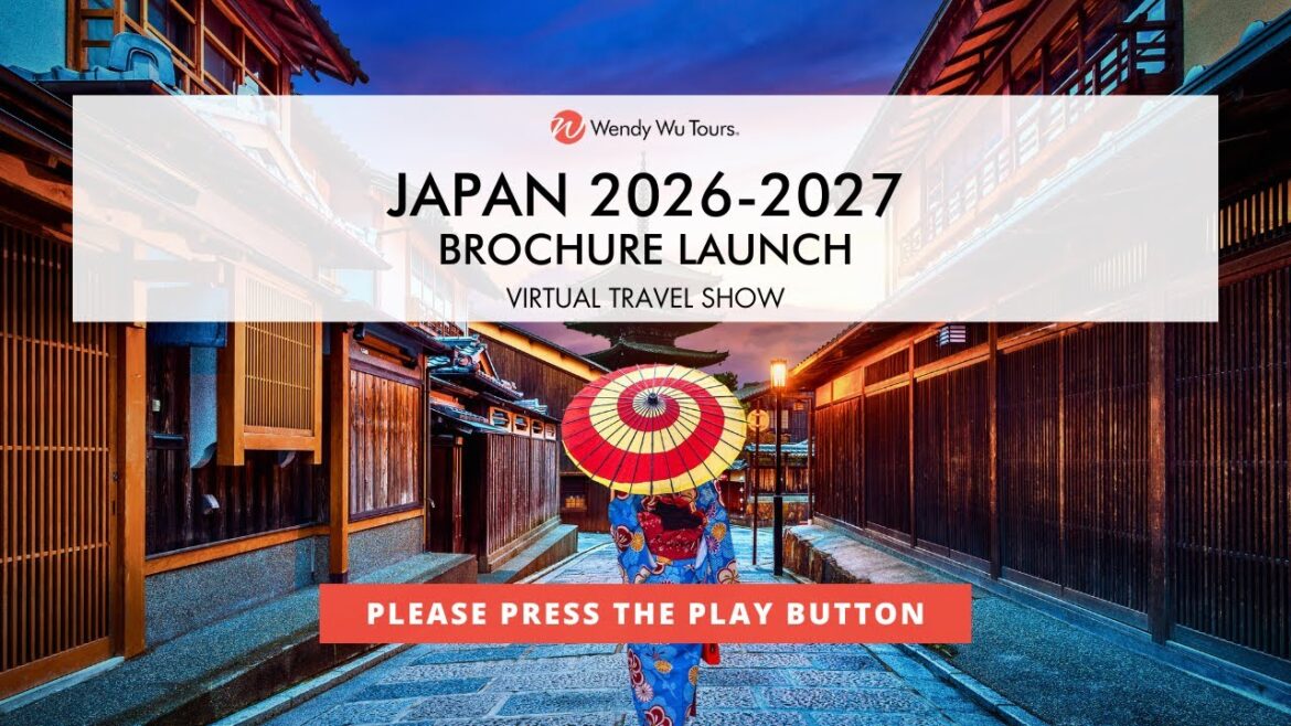 Japan 2026-2027 Brochure Launch - Virtual Travel Show