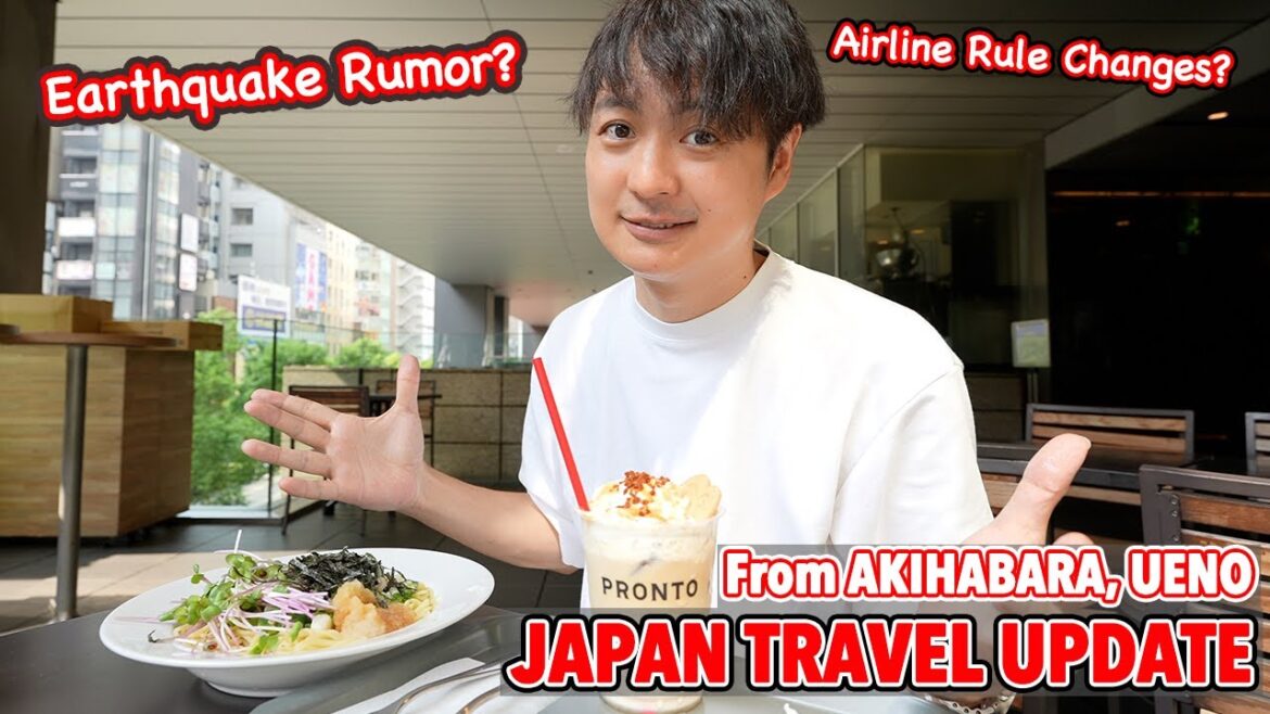 Huge Earthquake Rumors, Airline Rule Changes, Osaka Expo Crowds. Japan Travel Update for July Ep.583