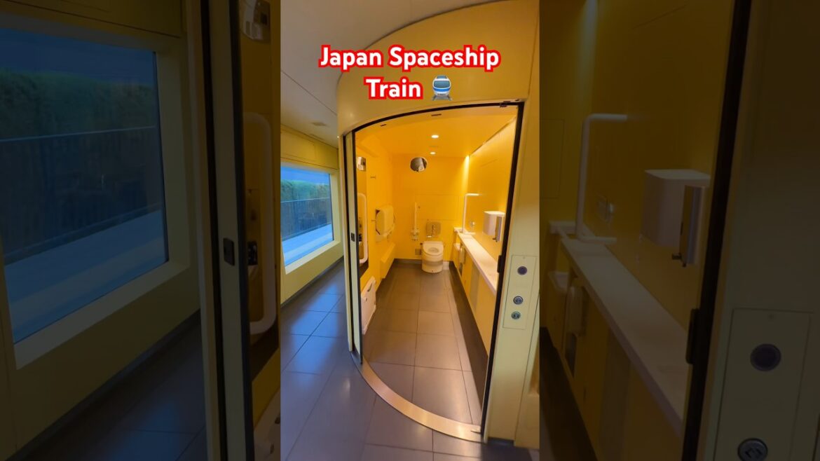 Spaceship Train of Japan 🤯🇯🇵  #shorts