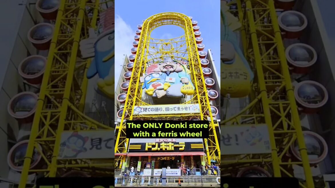 🎡Donki Ferris wheel ##donki #ferriswheel #dotonbori #osaka #japan #travel #tips #guide #recommended 🎡Donki Ferris wheel ##donki #ferriswheel #dotonbori #osaka #japan #travel #tips #guide #recommended