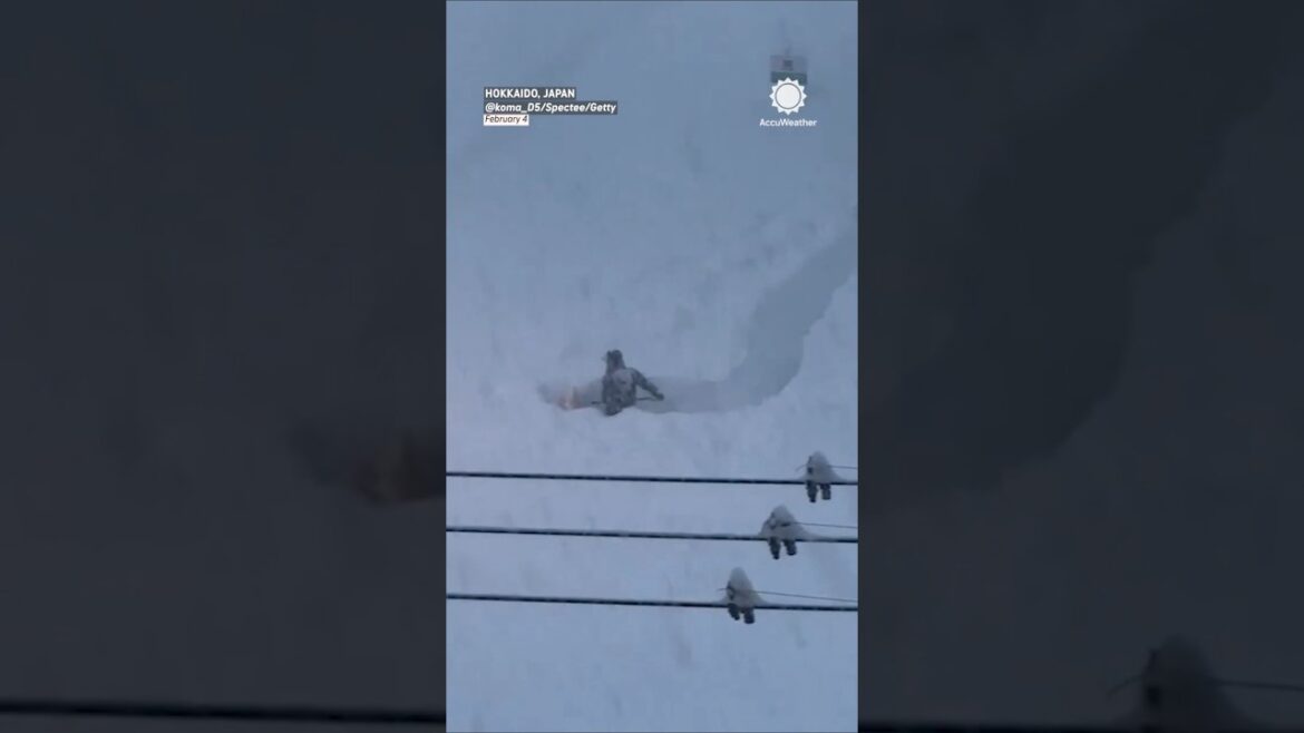 Hokkaido Residents Struggle in Feet of Snow Hokkaido Residents Struggle in Feet of Snow