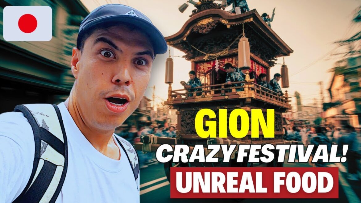 INSIDE JAPAN’S Most ICONIC Summer Festival! 🤯 GION Experience INSANE! 🤯🇯🇵