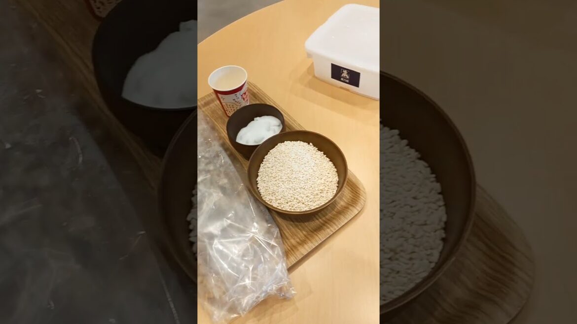 Making miso at VISON in Mie, Japan Making miso at VISON in Mie, Japan