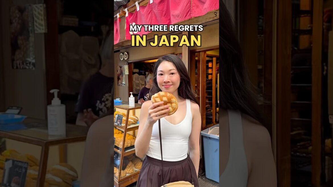 Three REGRETS From My First Trip To Japan (Part 2) #japan