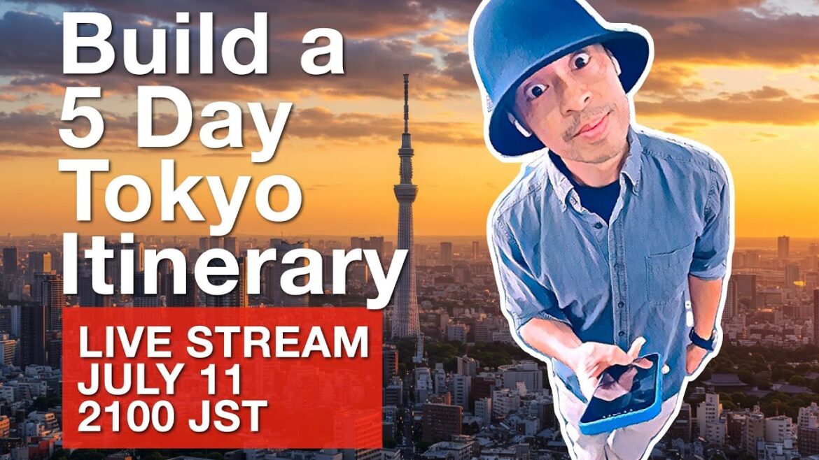 LIVE Japan Travel Planning: TOKYO 5-Day Itinerary + Q&A 🇯🇵✈️