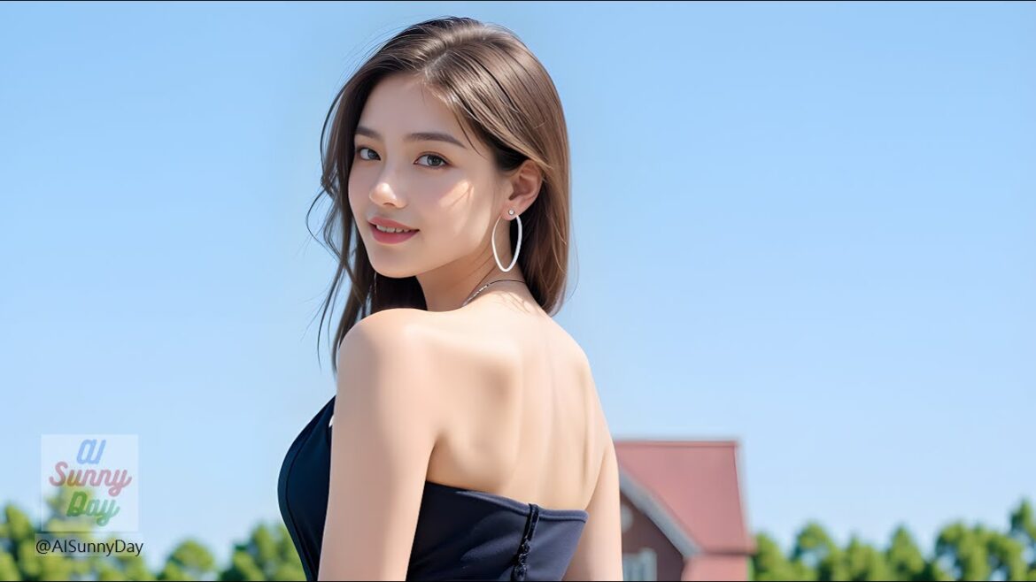 Hokkaido High Fashion: Sunny's Elegant Tomita Melon House Look [4K] #630-01