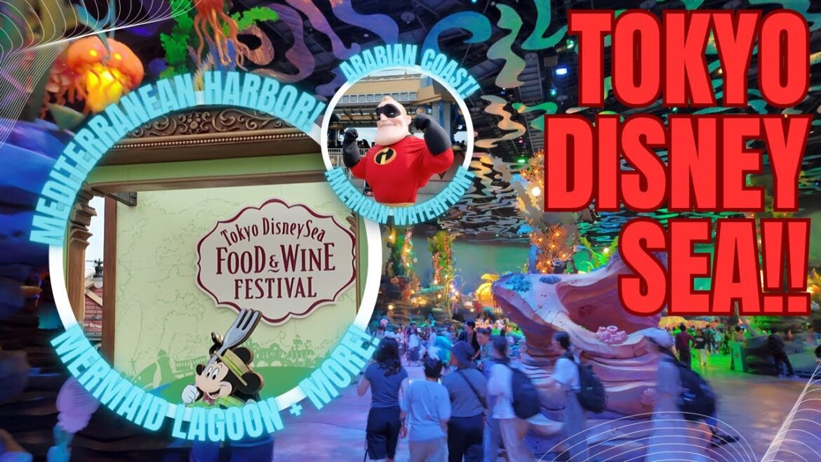 A Magical Day at DisneySea, Tokyo! 🇯🇵🎢✨ Part 1! #travel #japan #tokyo