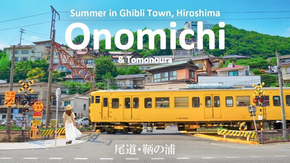 Summer Train Trip to Ghibli Town in Hiroshima | Onomichi & Tomonoura | JAPAN TRAVEL VLOG