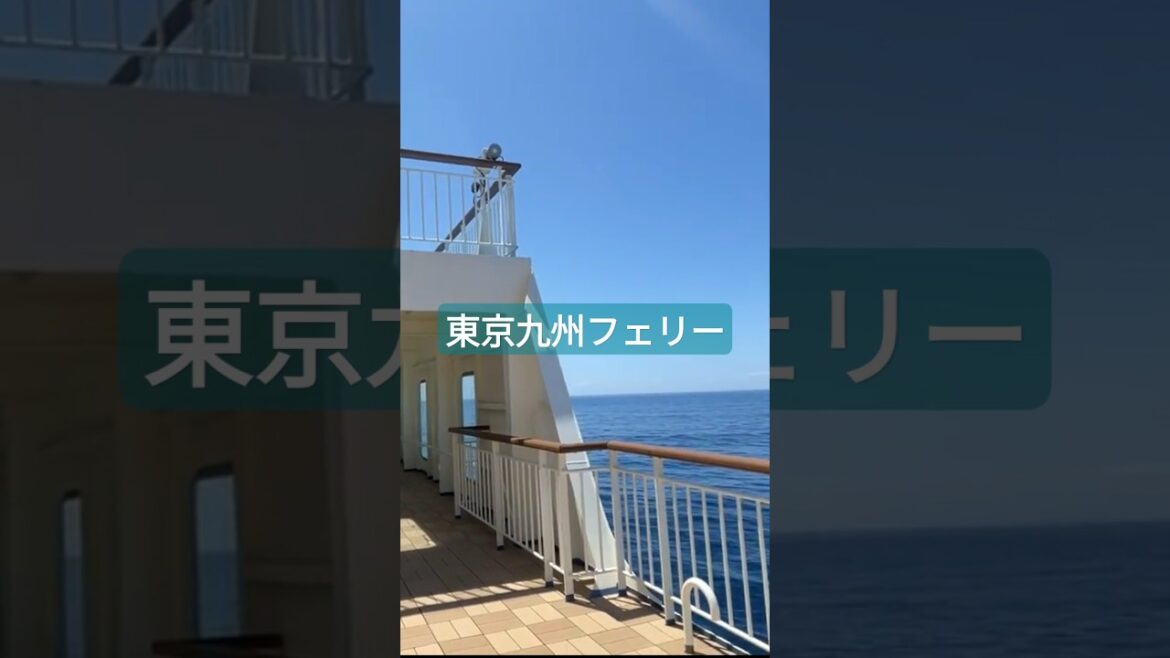 ★非日常を体験できる！【東京九州フェリー】船の旅。横須賀→新門司　#旅行 #japan #travel #おすすめスポット #フェリー #船 #旅行vlog #shorts