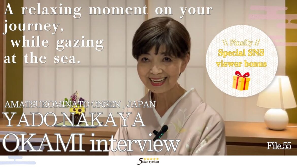 OKAMI Interview “Yado Nakaya”　AmatsuKominato Onsen｜Chiba