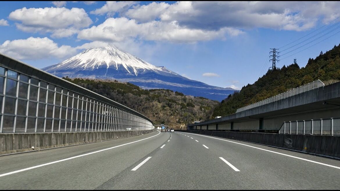 Shin-Tomei EXPWY Drive 4K | Shin-Shizuoka to Tokyo, Japan