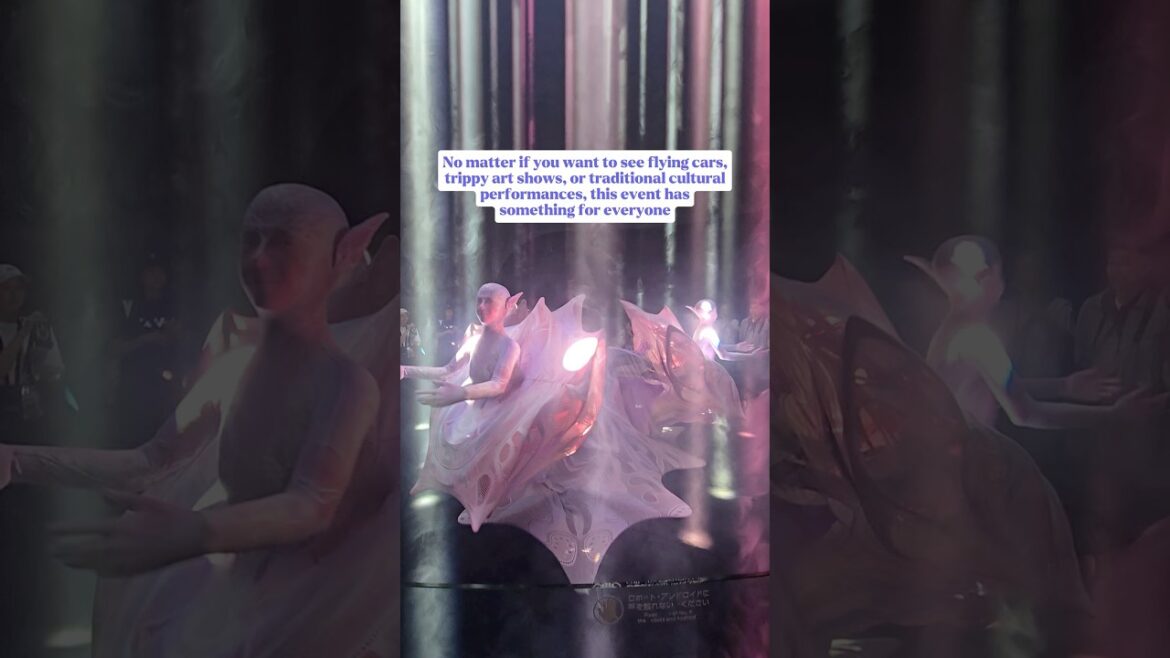 Where to see a flying car in Japan #japan #japantravel #osaka