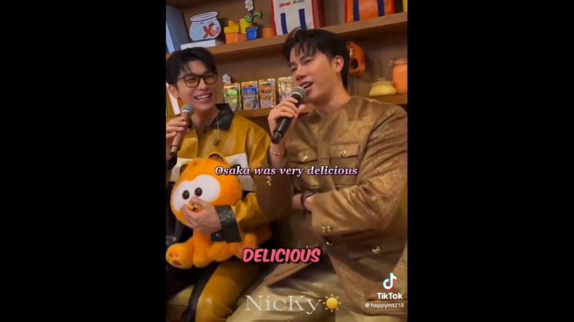MewTul Osaka Trip Experience 😆💕 Flirting King 🤭💖 #mewtul#mewsuppasit#tulpakorn#alwaysmew#shorts#love
