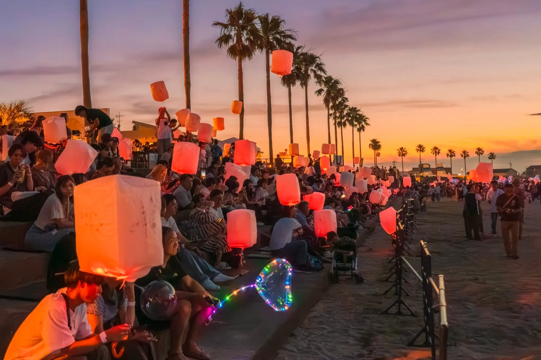 Senshu Beach Lantern Festival