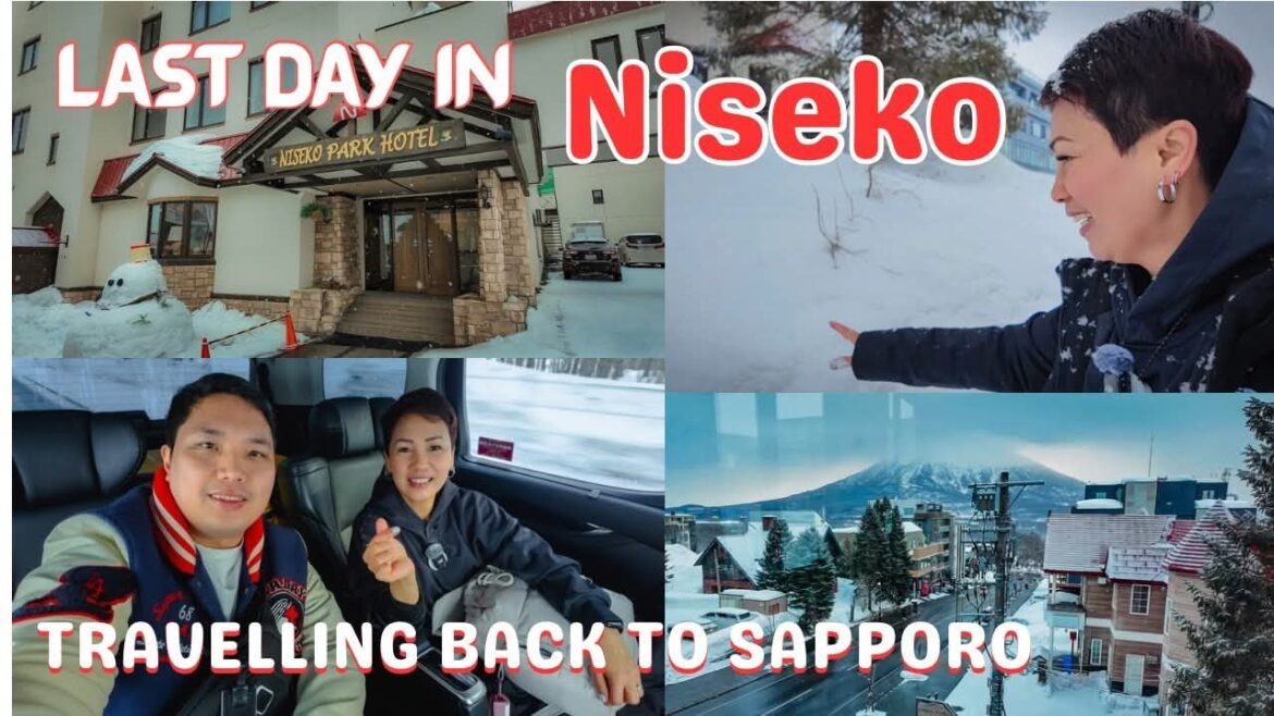 Train Travel from Niseko to Sapporo | Niseko Winter Wonderland | Yakiniku Wagyu + Shopping Day | 4K Train Travel from Niseko to Sapporo | Niseko Winter Wonderland | Yakiniku Wagyu + Shopping Day | 4K