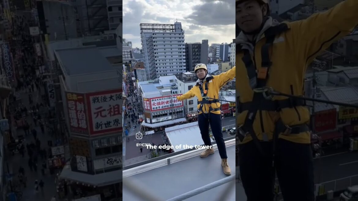 🗼Tsutenkaku Dive and Walk #tsutenkaku #osaka #japan #travel #tips #guide #recommended