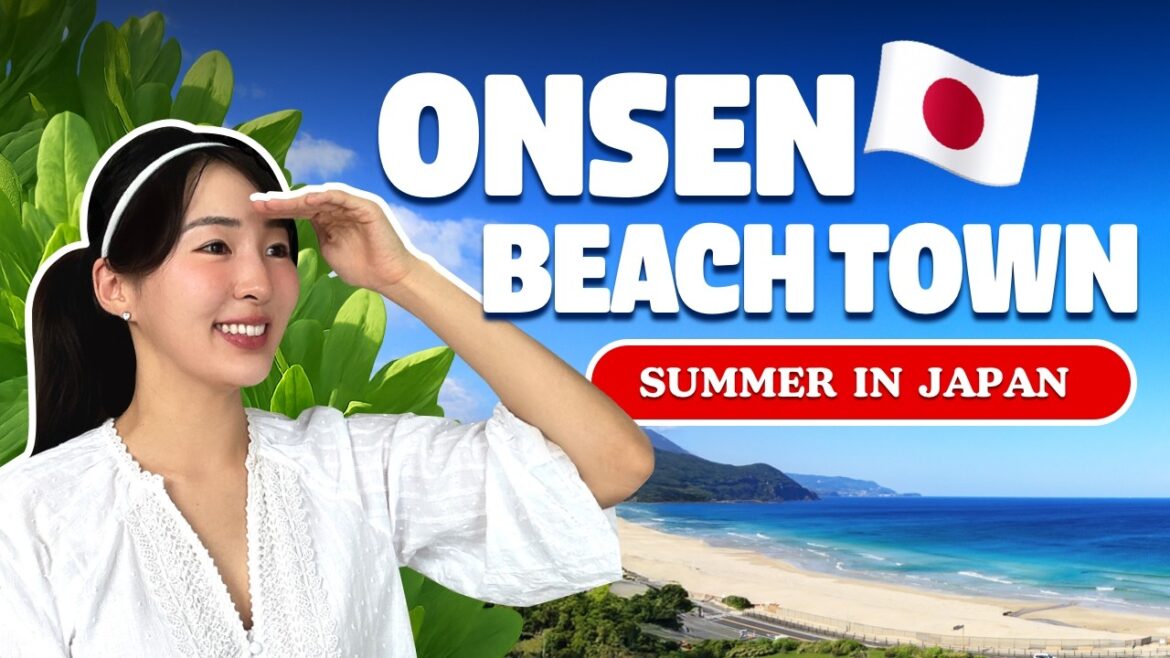 Japan’s Onsen Beach Town 🇯🇵 Luxury Train Saphir Odoriko [2.5 hours from Tokyo] Summer in Shimoda