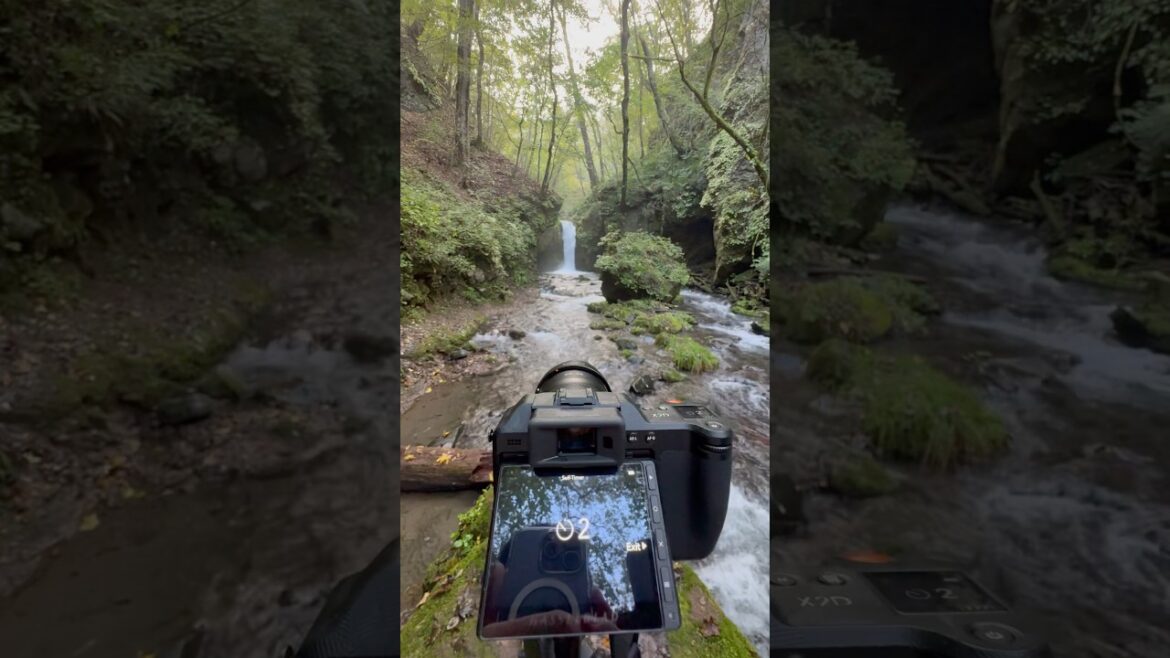 Exploring Hidden Waterfalls deep inside forest with #mediumformat camera. #Japan #Nagano