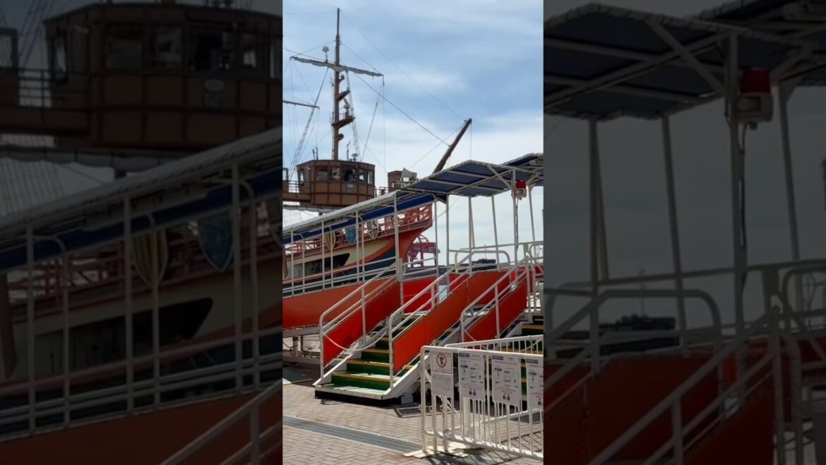 Ep:6 Santa Maria day cruise - Osaka Bay attractions #shortvideo #shortsvideo #travel