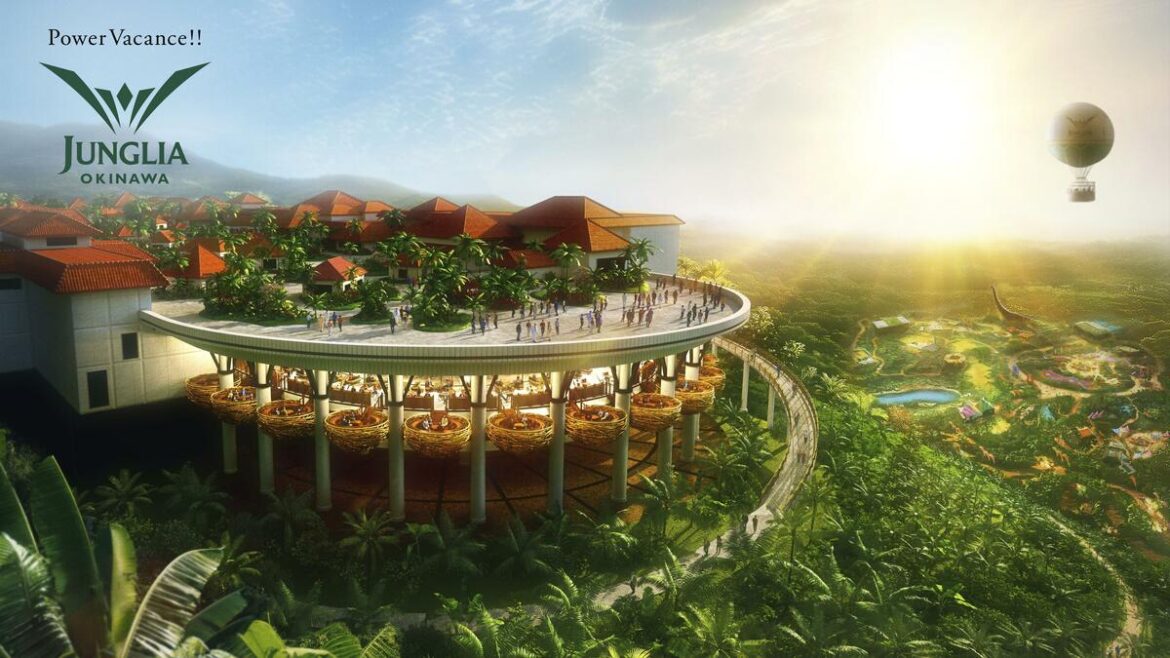 Jungle theme park with dinosaur ride to open in Okinawa on July 25