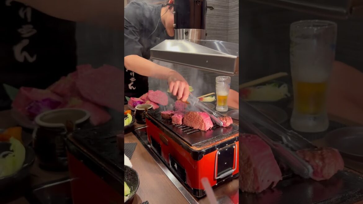 The best Chateaubriand A5 Wagyu beef in Naha, Okinawa!