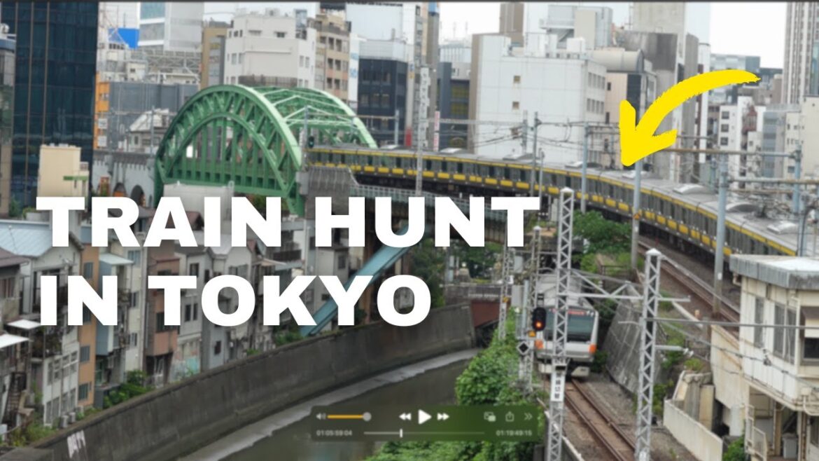 I Found The best train viewing spots in Tokyo